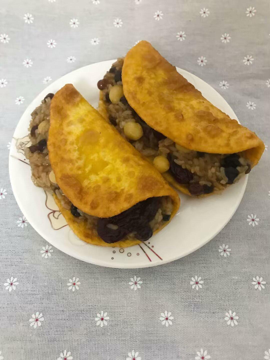 油饼卷糕——甘肃省武威市特色小吃