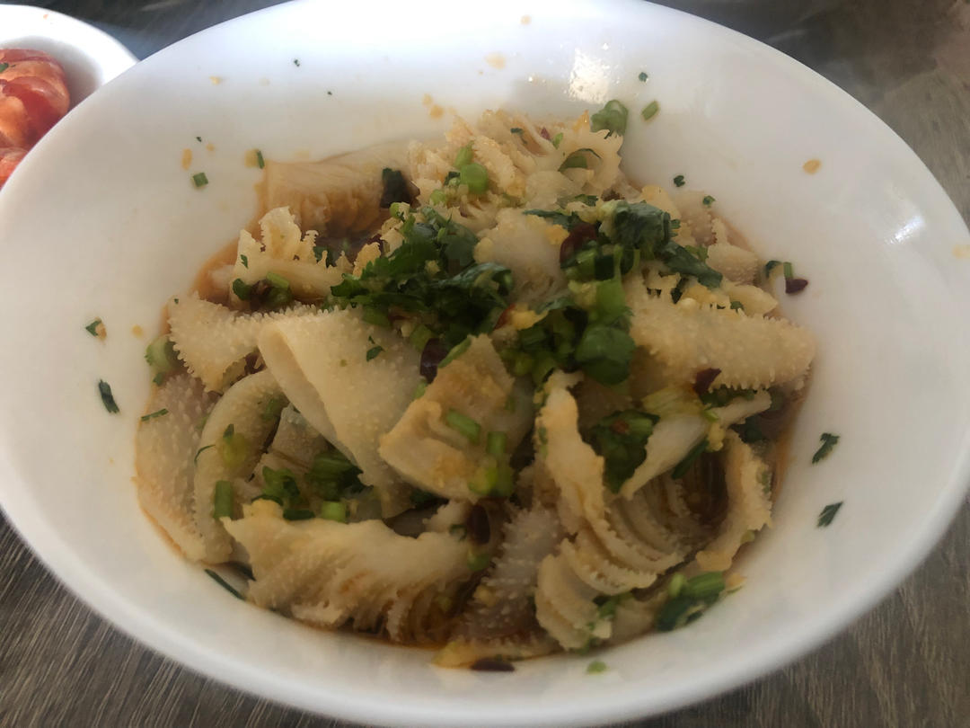 简单又下饭的油泼牛百叶