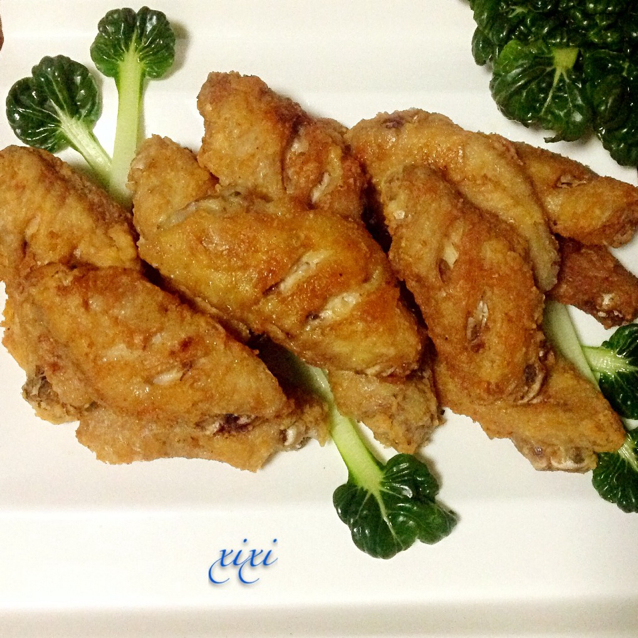 香煎盐焗鸡翅