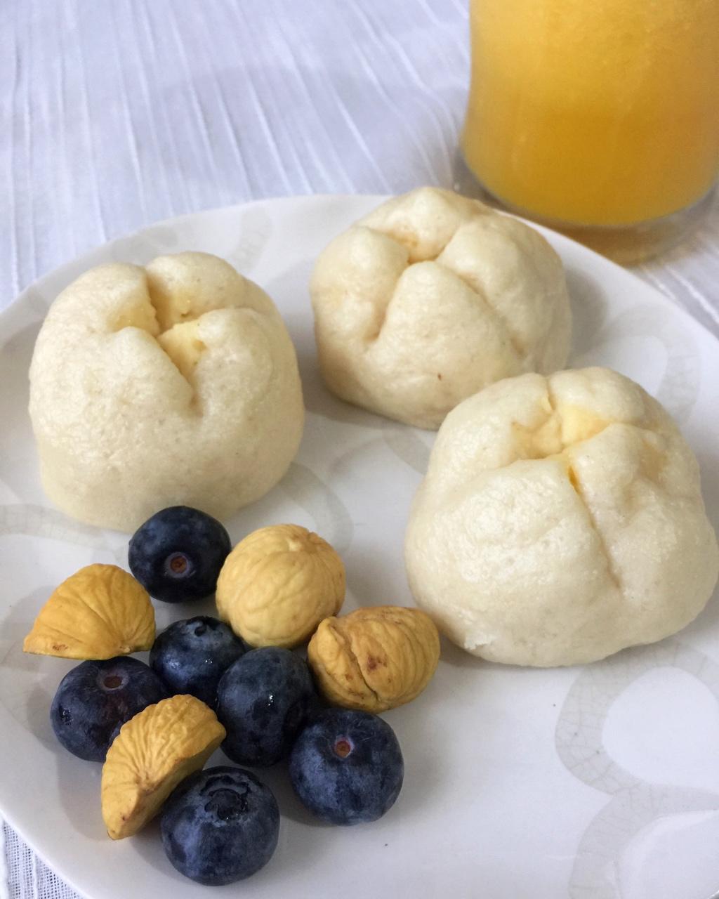 奶黄馅儿和奶黄包