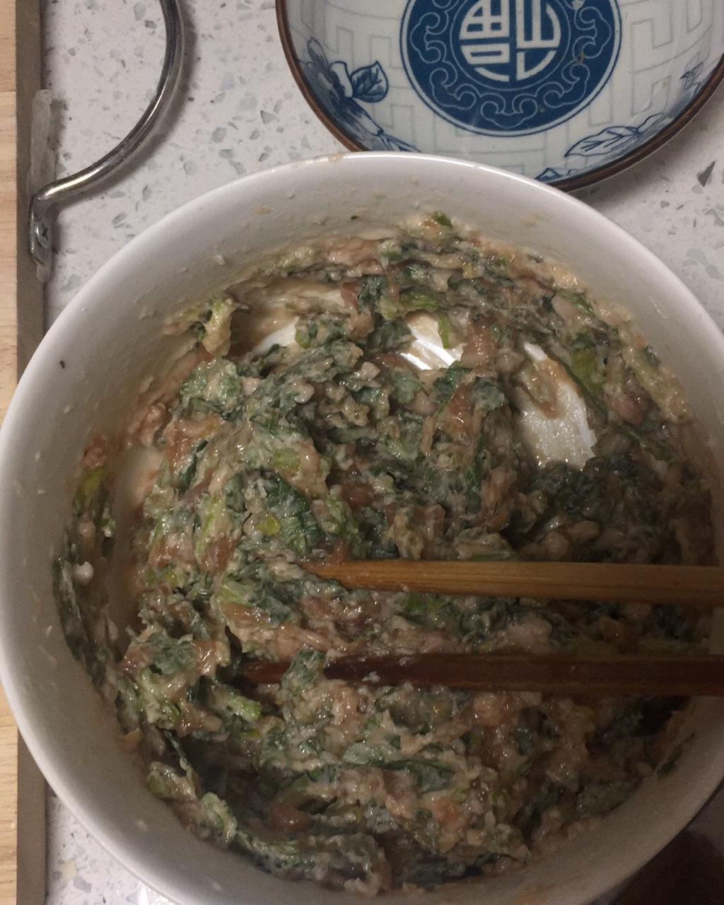 羊肉香菜馅水饺（包子、肉饼、丸子汤）