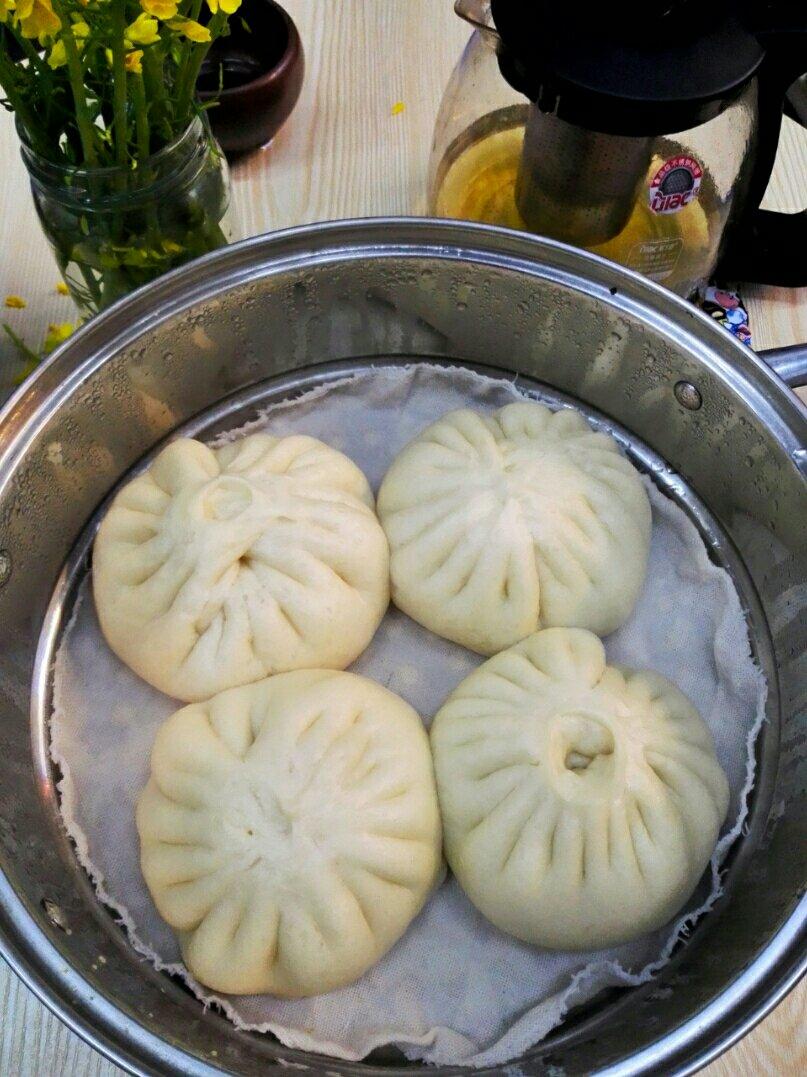 手工包子（肚脐包）