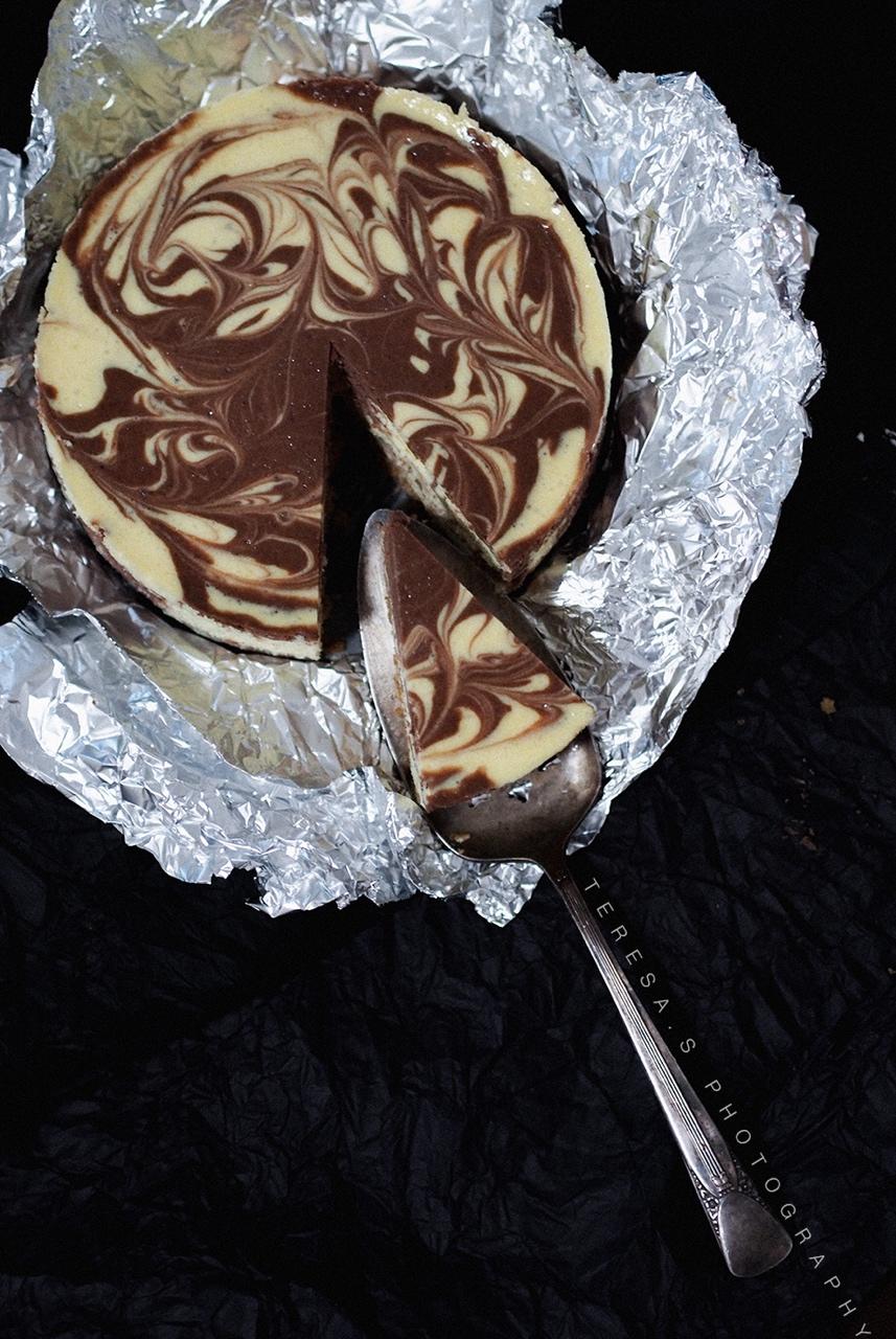 斑马纹奶酪蛋糕——北鼎烤箱食谱