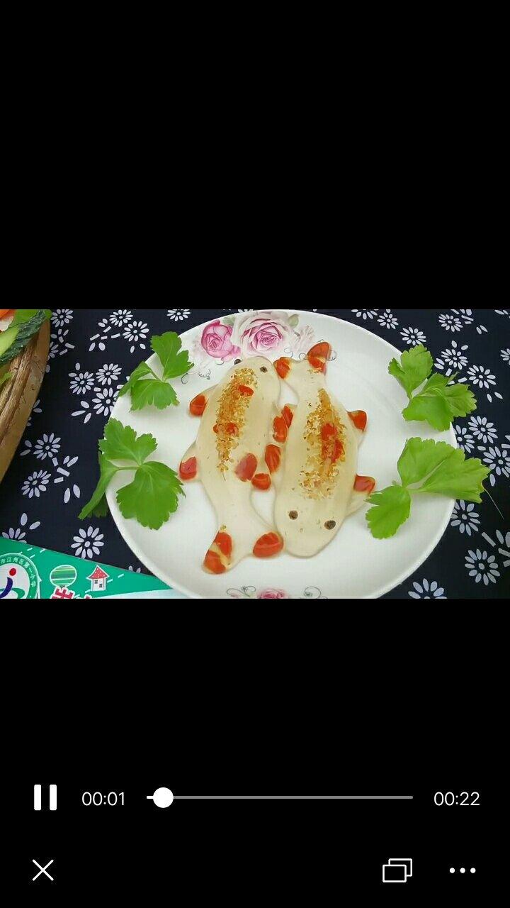 年夜饭桌上最惊艳的压轴甜点：桂花枸杞琉璃鱼
