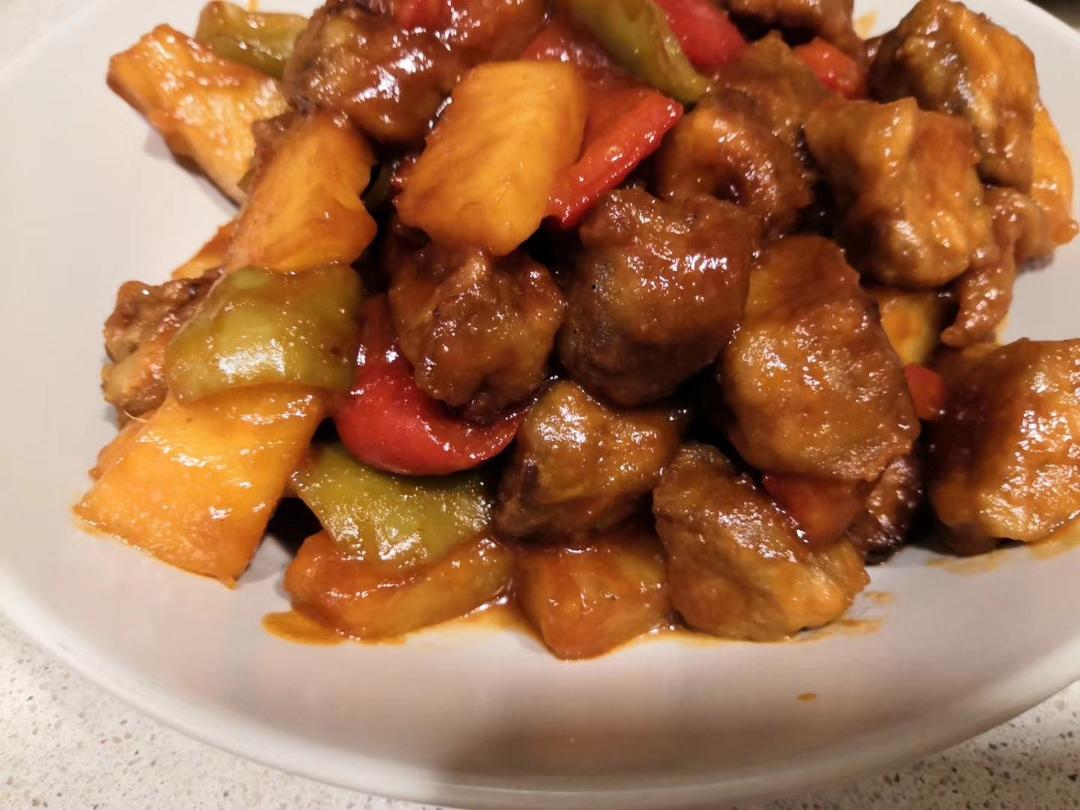 酸甜开胃的菠萝鸡块