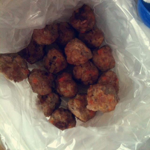 爆香烤肉丸