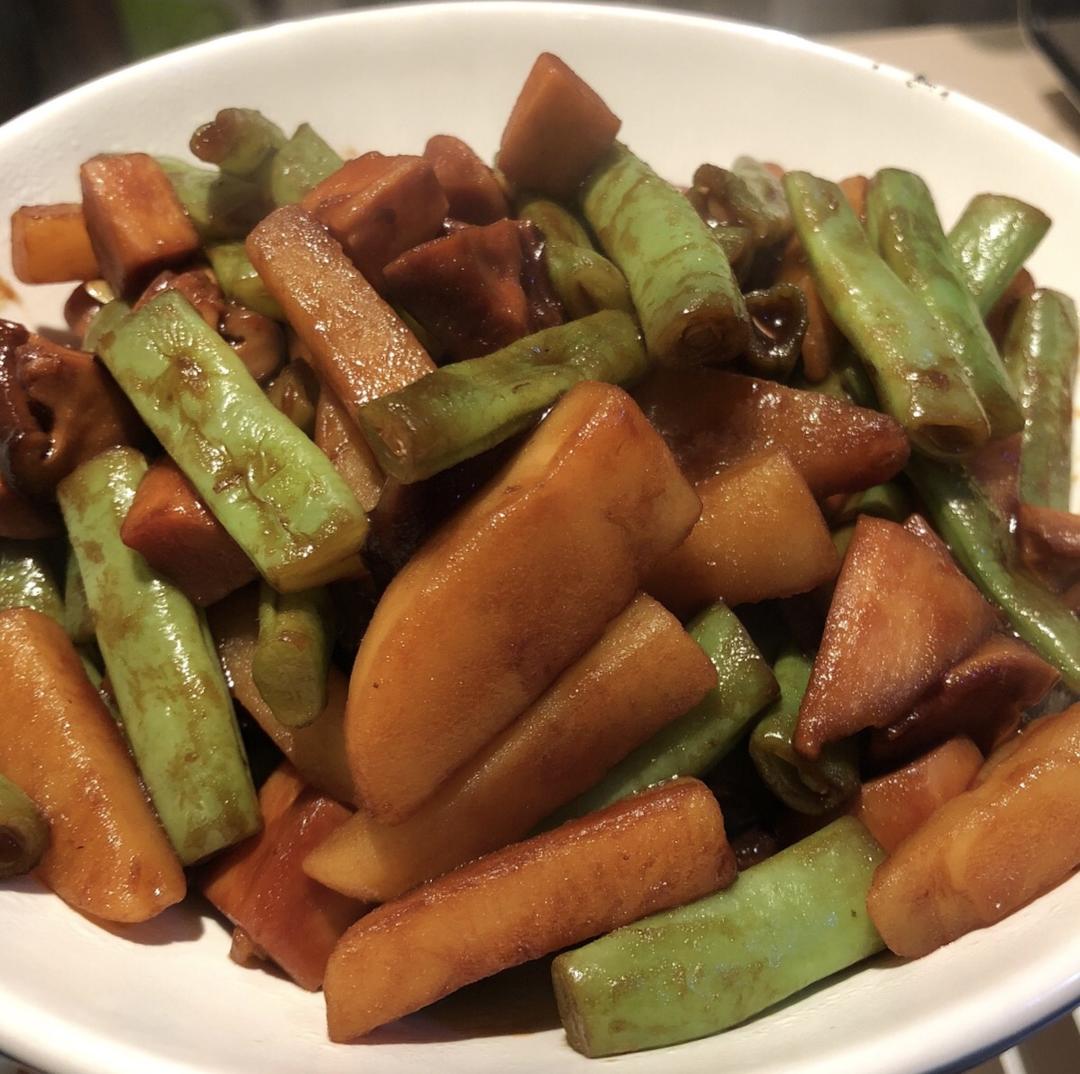 土豆烧豆角