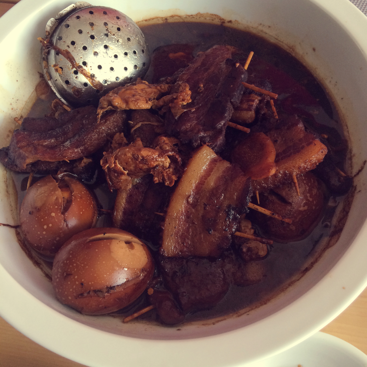 其实我是在卖萌你知道嘛做的大米干饭把子肉