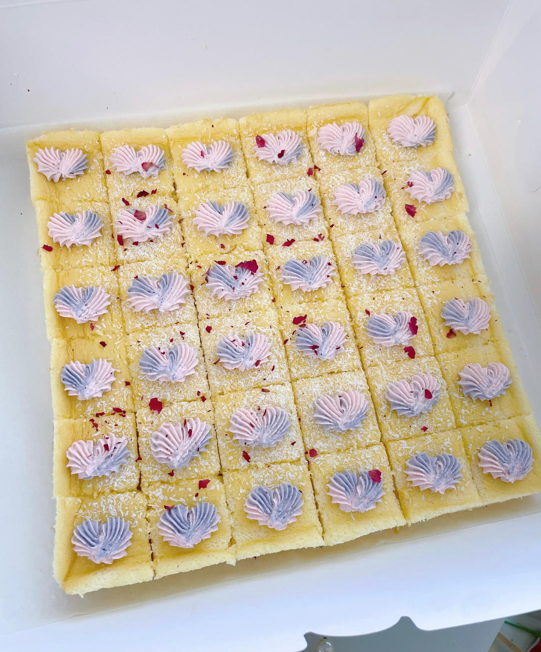 椰香芝士蔓越莓蛋糕   party小甜品的做法 步驟20