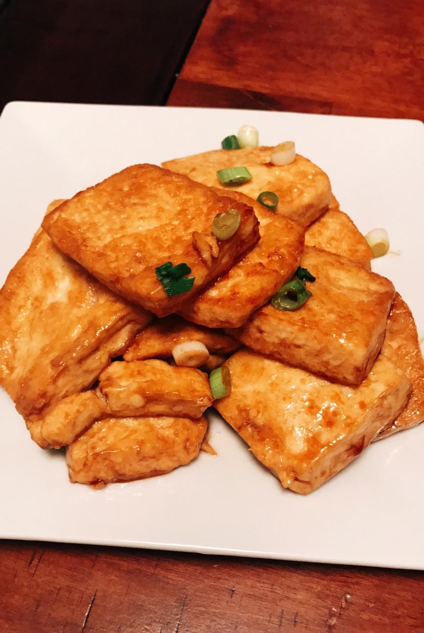 蚝油煎豆腐