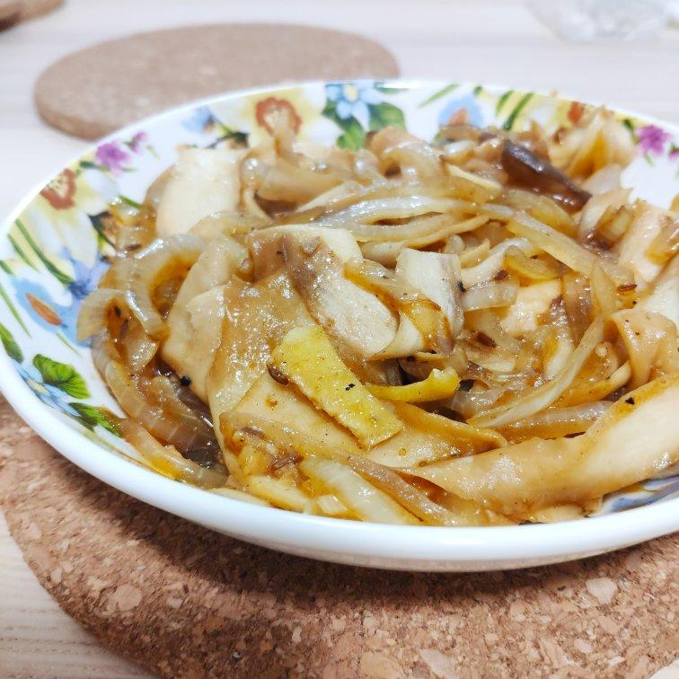 孜然肥牛杏鲍菇