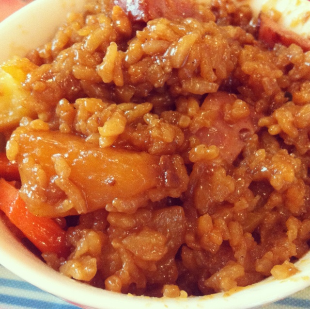 土豆焖饭（电饭锅版）