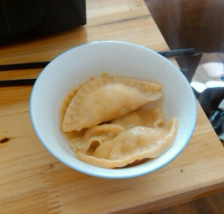 西红柿鸡蛋饺子