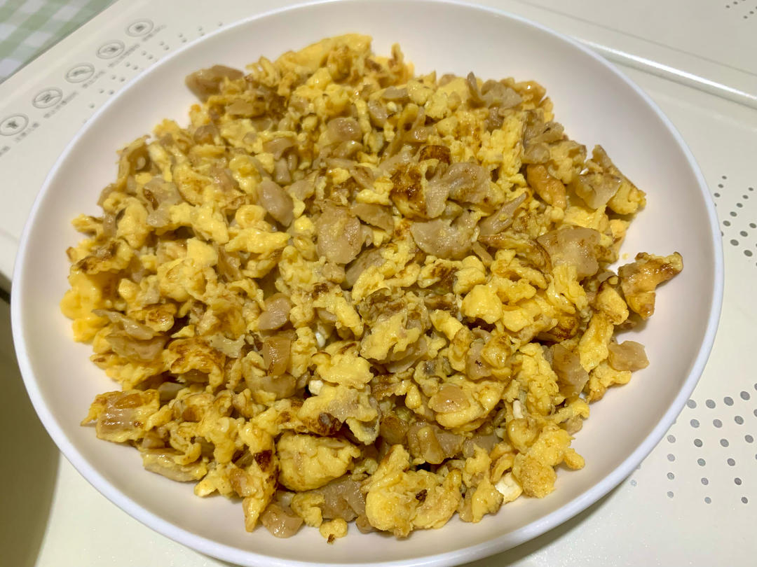 菜脯炒蛋，热带风味萝卜干煎蛋，比煎蛋还简单的下饭菜，三分钟快手菜，零调味