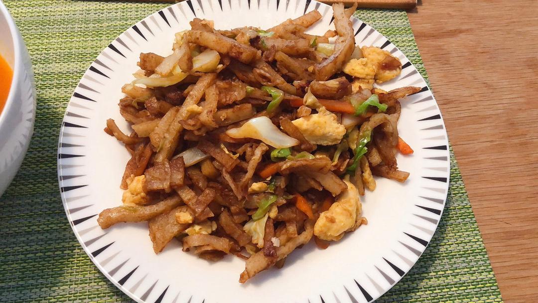 鸡蛋炒饼