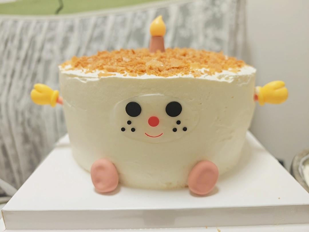 《Tinrry+》戚风蛋糕（6寸配方）（基础、超详细教程）