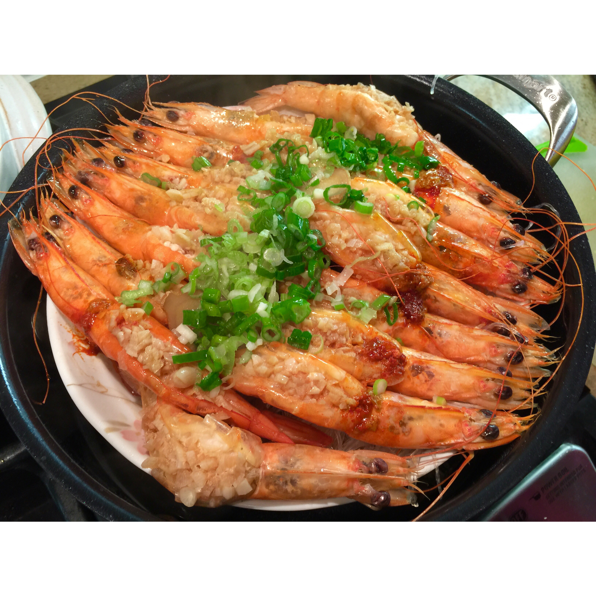 蒜蓉粉丝蒸大虾