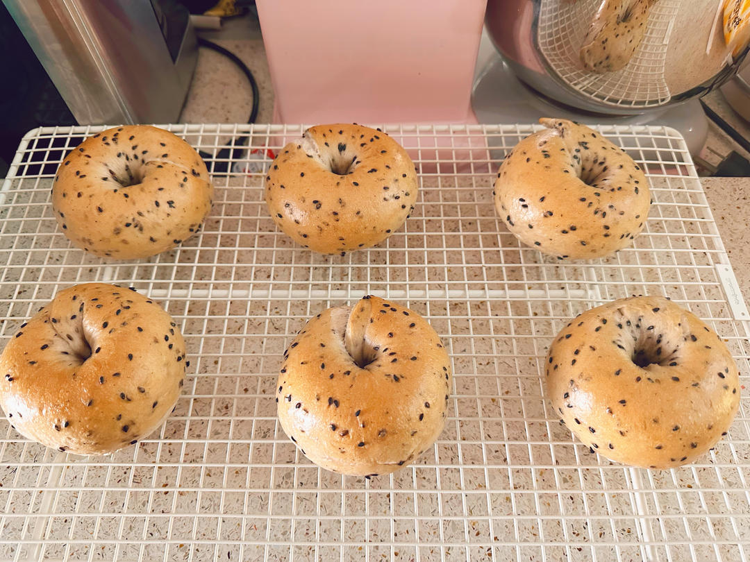 原味贝果🥯/黑芝麻贝果🥯
