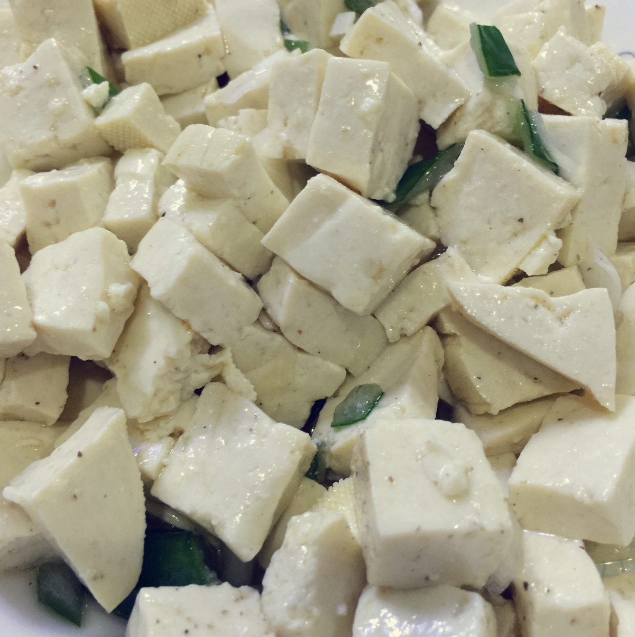 小葱拌豆腐