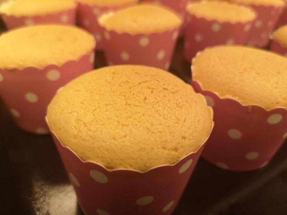纸杯蛋糕 8寸戚风蛋糕的量