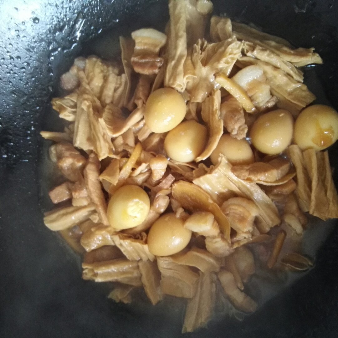 超级下饭的腐竹炖肉！