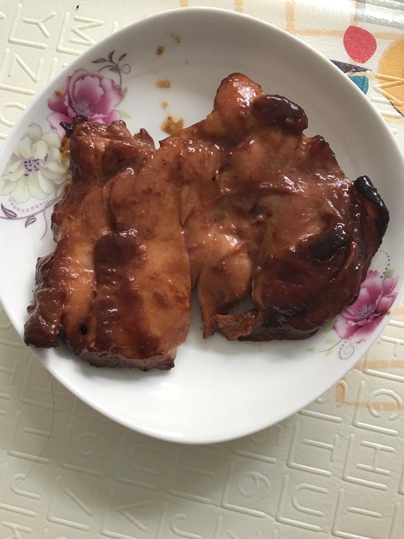 满口爆汁的叉烧鸡腿饭