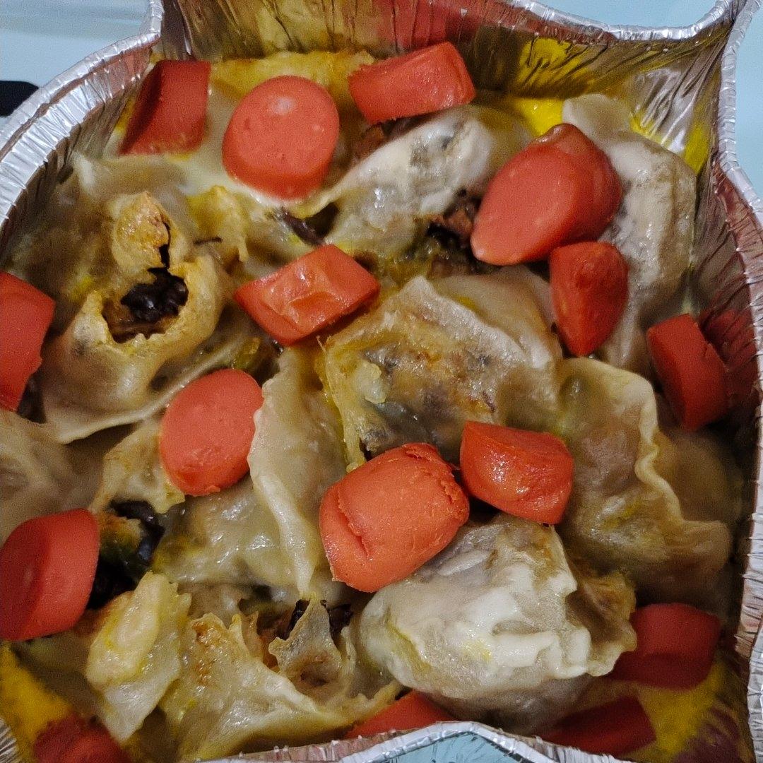 空气炸锅报蛋煎饺