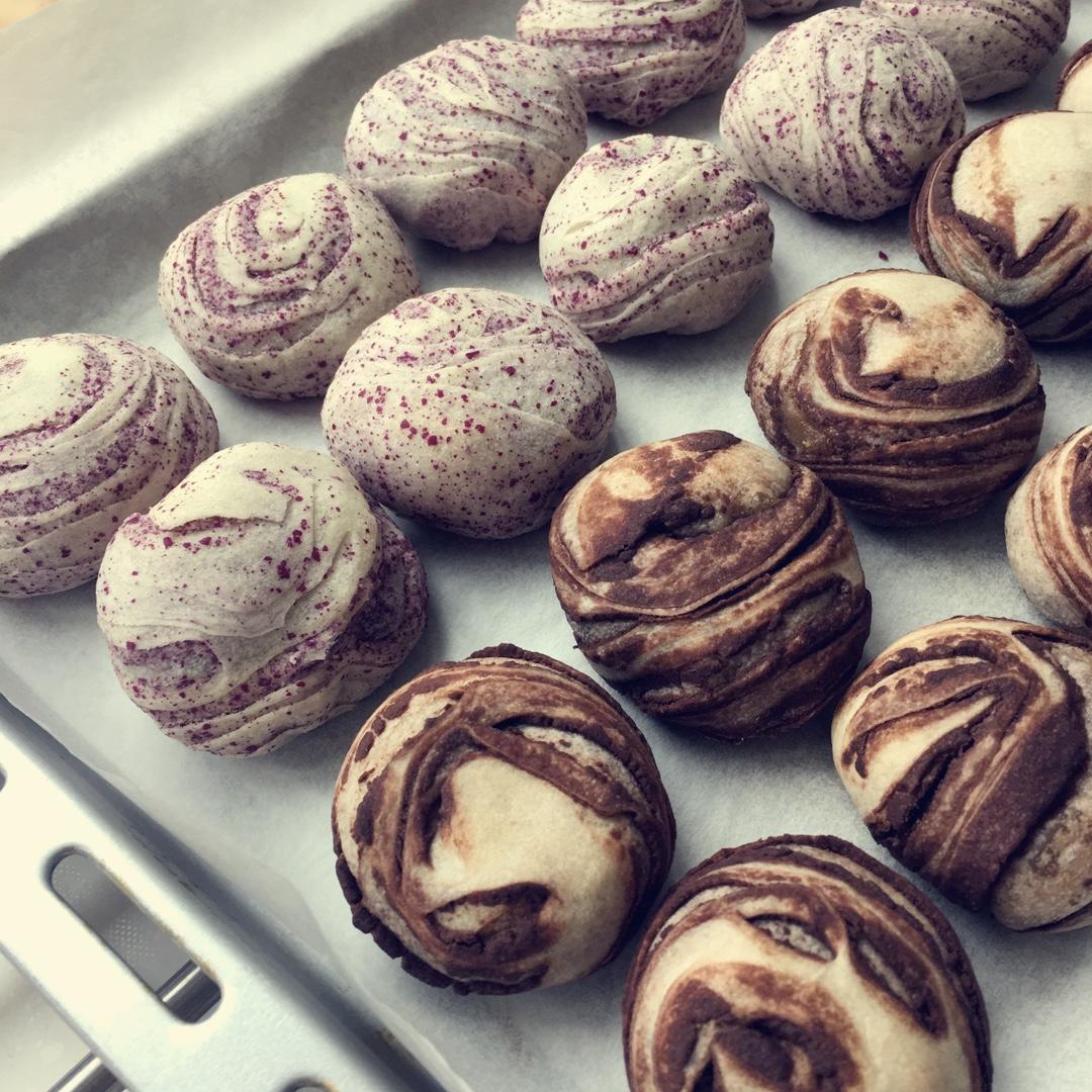 中式酥点——紫薯酥