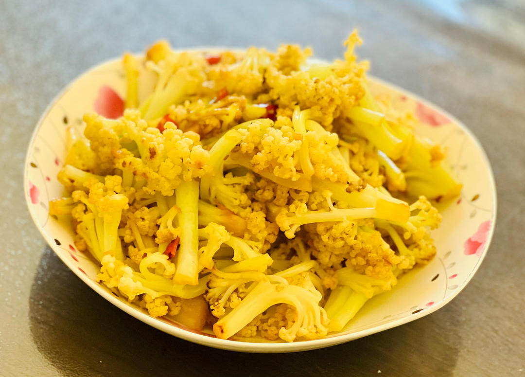 无肉简易版干煸菜花