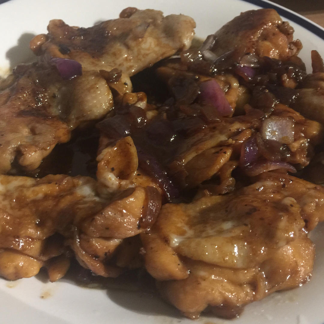 浓香照烧黑椒鸡腿