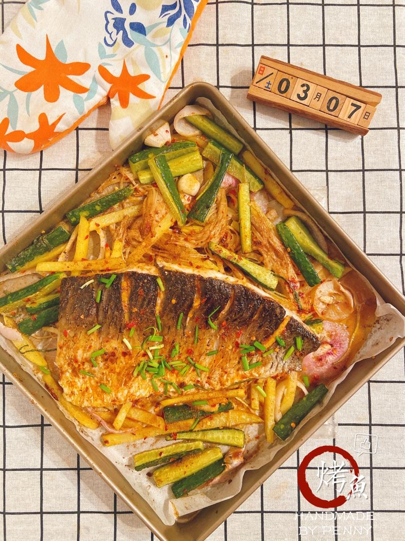 烤箱版烤鱼