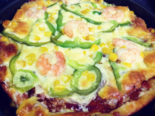 夏威夷pizza（附饼底冷冻法）