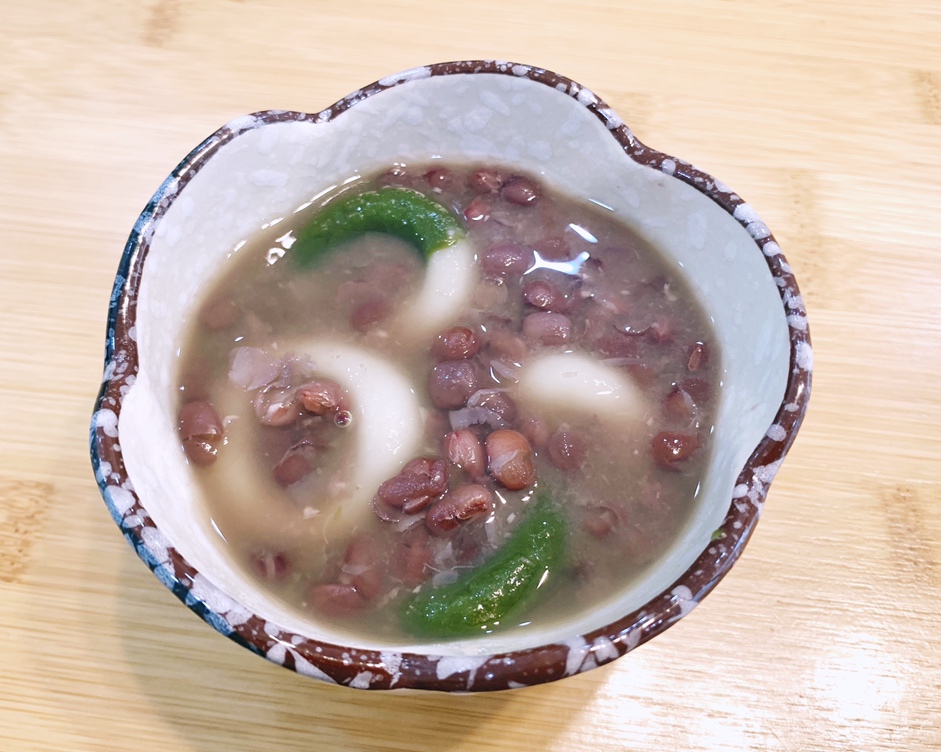日式甜汤&白玉红豆汤的做法