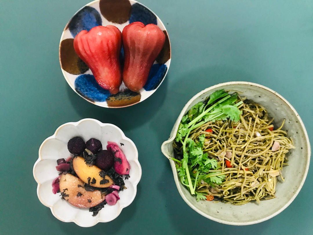 炒野生菱角菜（家常菜）