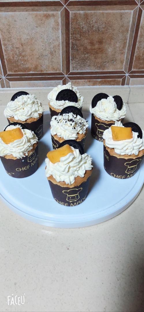 纸杯奶油小蛋糕🧁