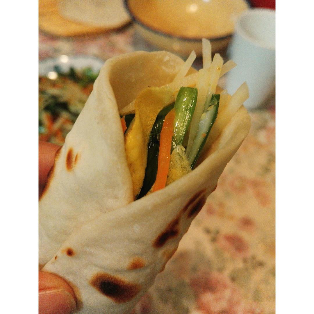 春饼的做法（北方习俗吃的摊春饼）
