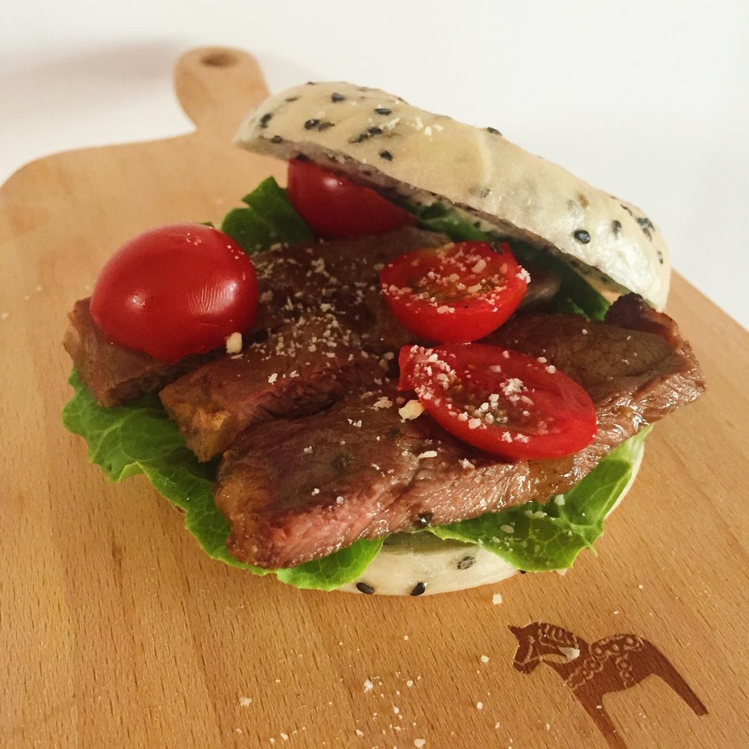 芝麻贝果（咸）