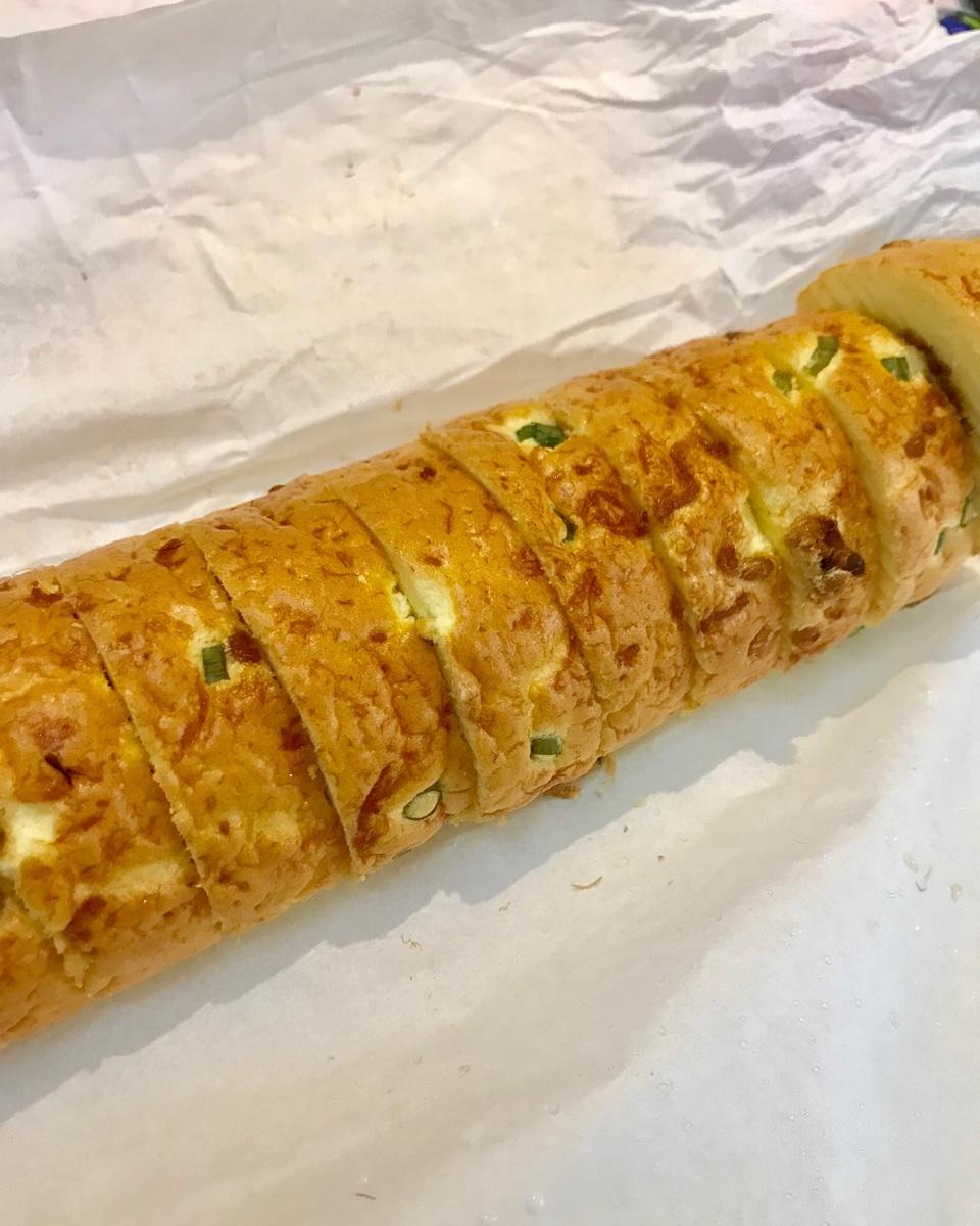 香葱肉松肥蛋糕卷～