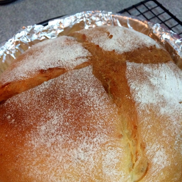 无油全麦乡村面包