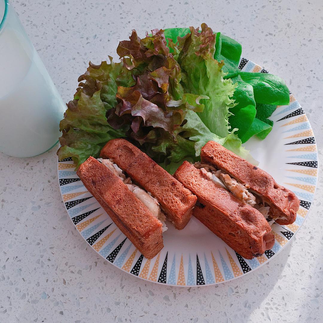 纯奶手撕吐司的做法 步骤1