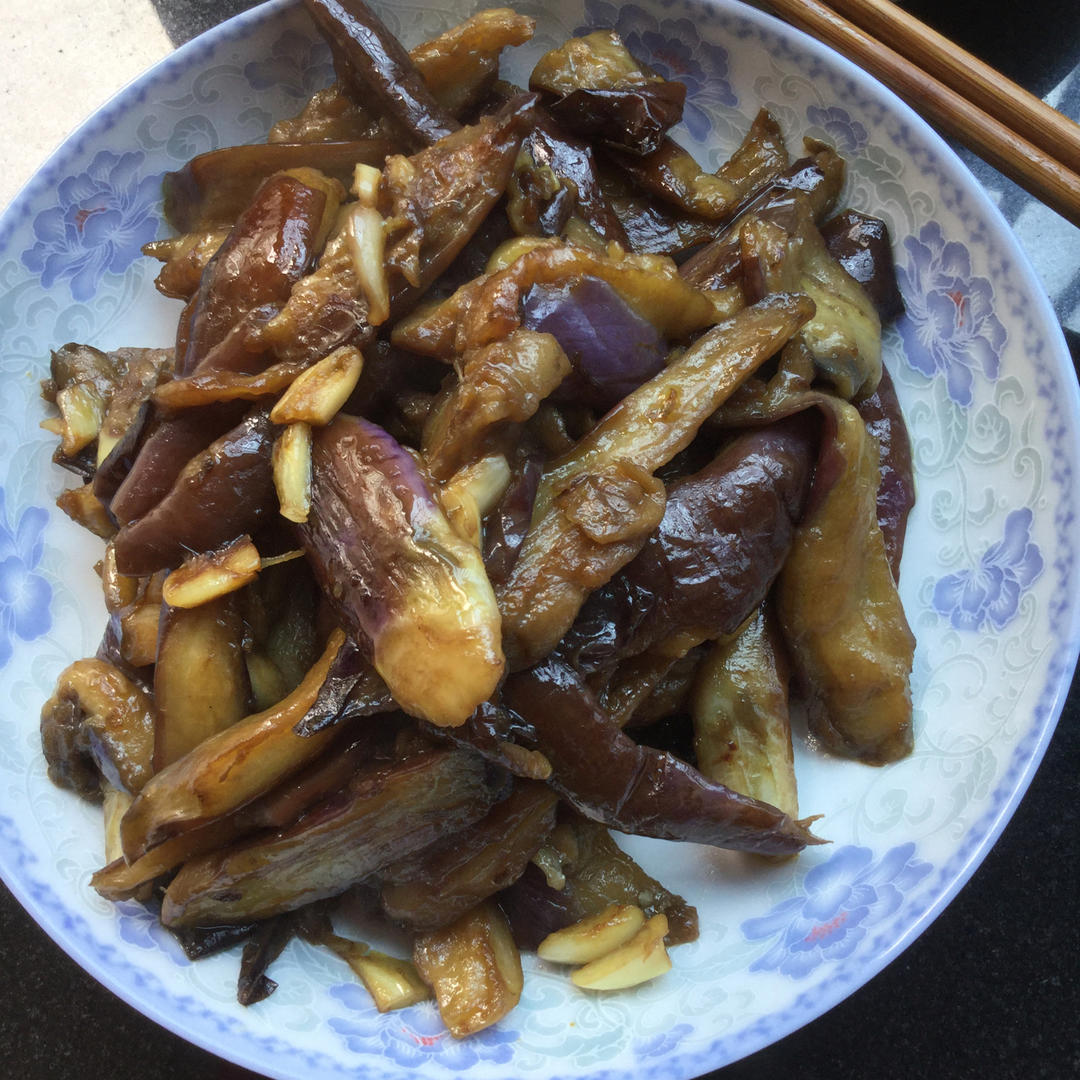 老丁的私房菜-油焖茄子