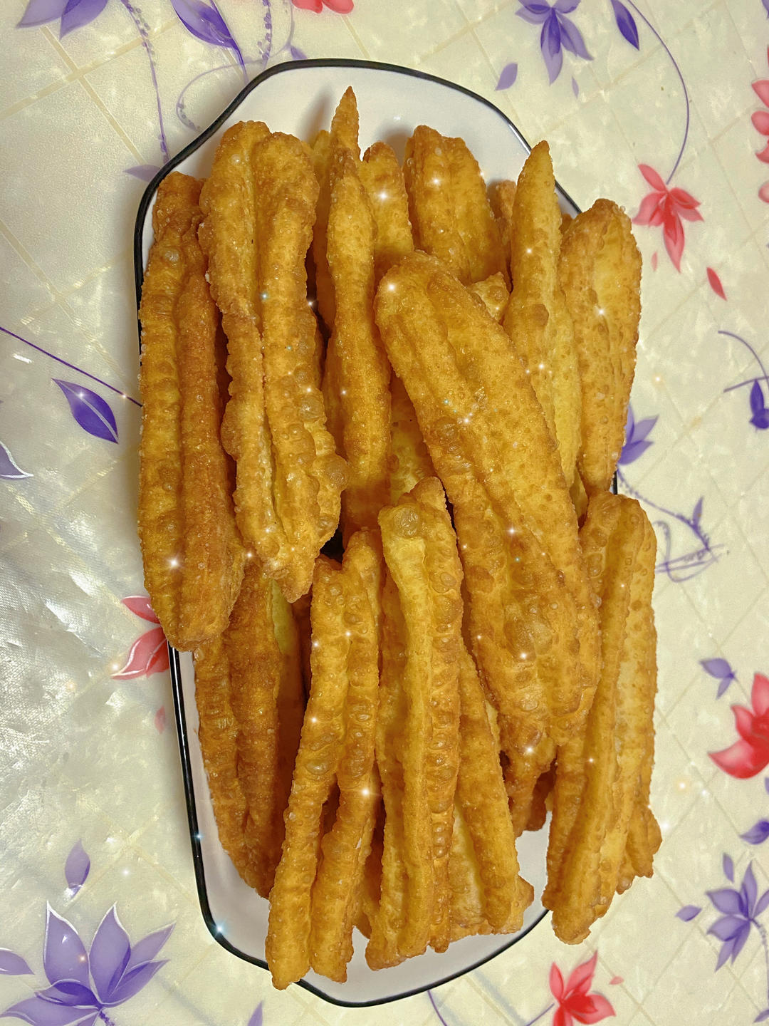 快手早餐～自制油条（酵母版，不含泡打粉、膨松剂）