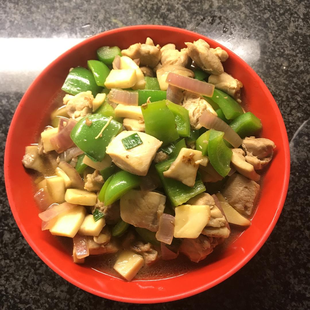 鸡肉杏鲍菇