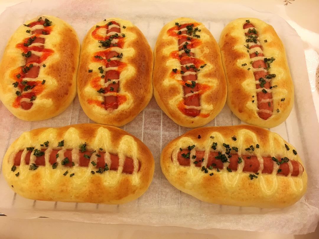 热狗面包