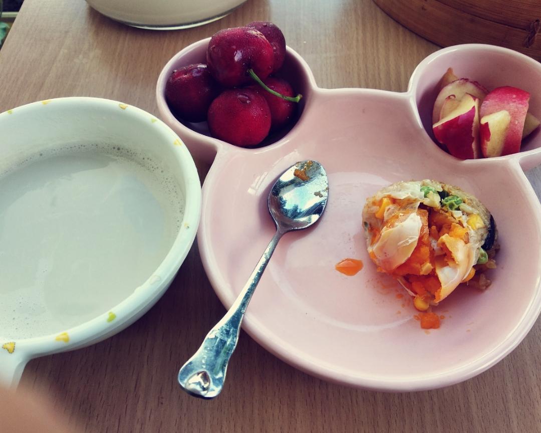 方便易做的糯米蛋——余料做了两笼烧卖