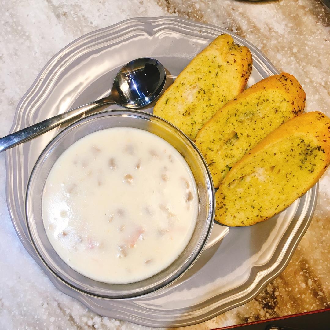 奶油蘑菇汤（完美比例版）