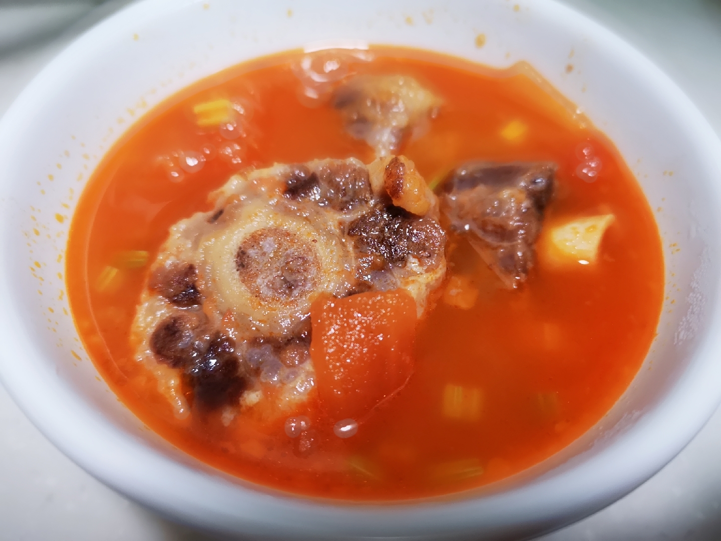 番茄炖牛尾汤（浓汤版）