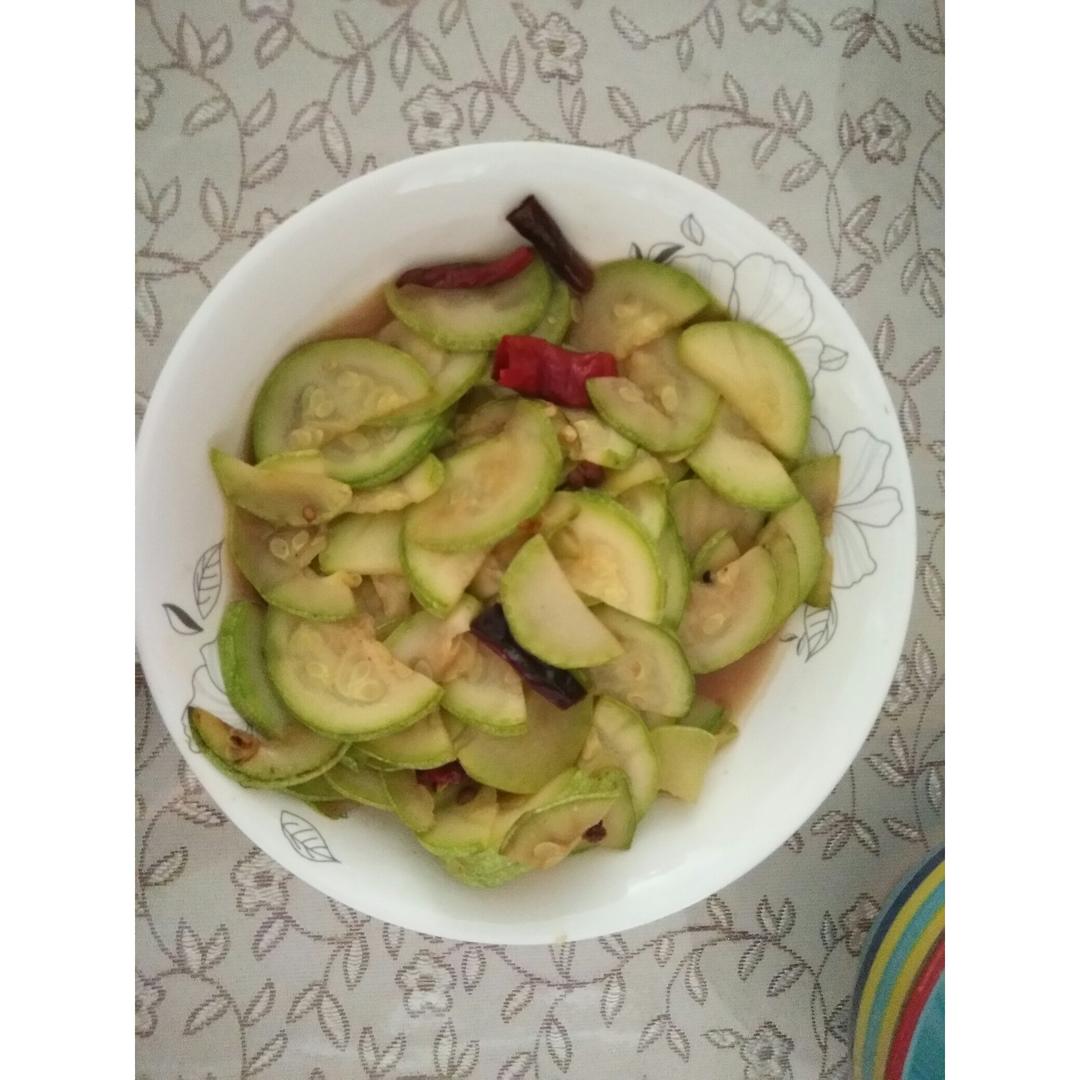 醋溜西葫芦