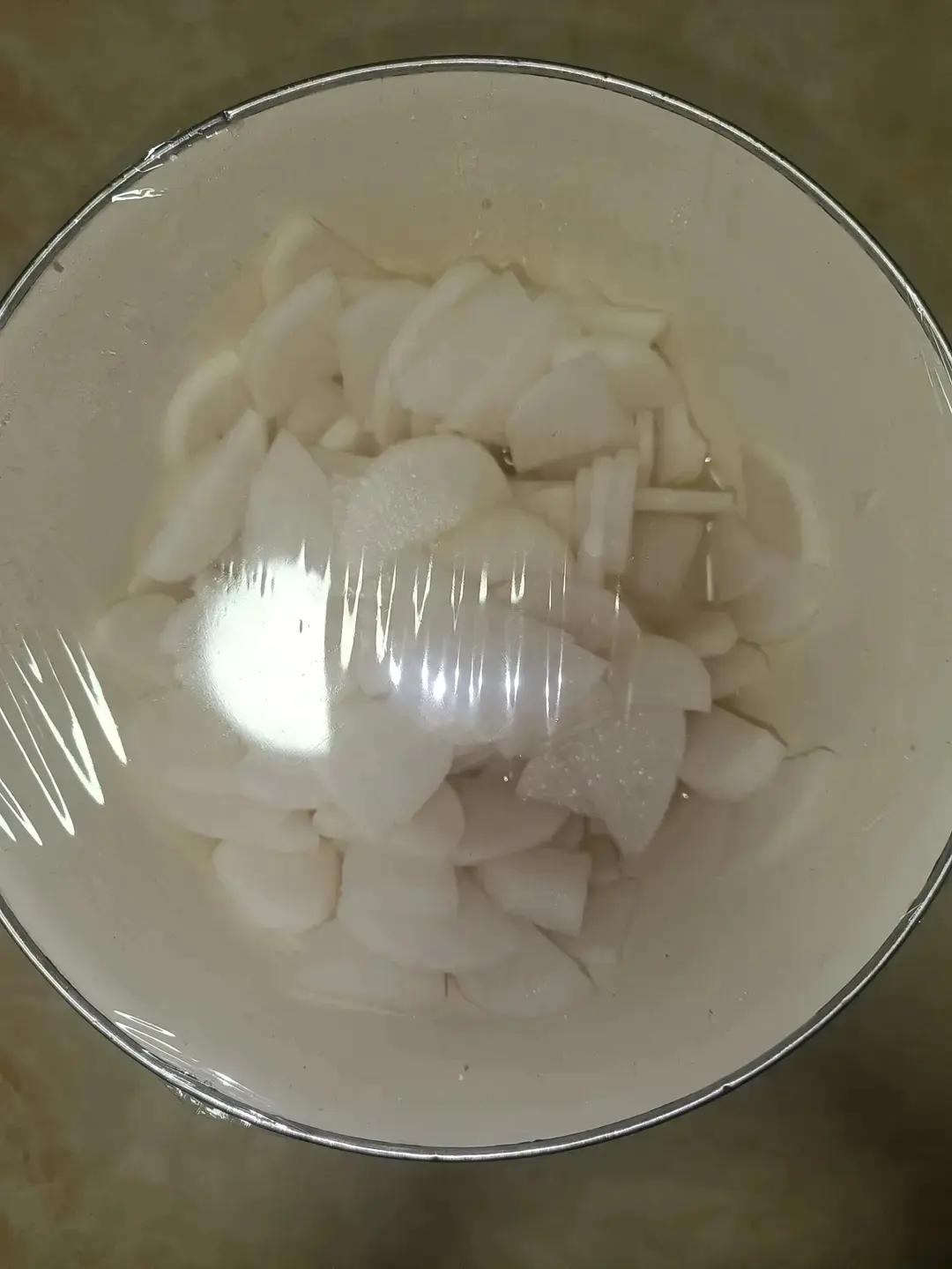 家常调料腌出秒杀市面一切咸菜的脆爽可口白萝卜