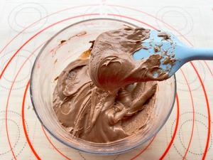 外脆里糯❗️零失败❗️巧克力可可手指麻薯❗️的做法 步骤6